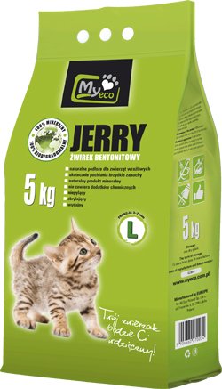 Tani żwirek bentonitowy dla kota Jerry